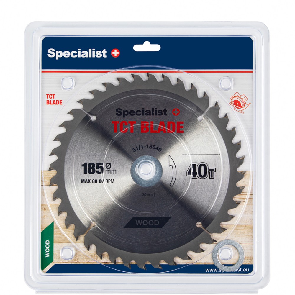 SPECIALIST+ griešanas disks, 185 x 40T