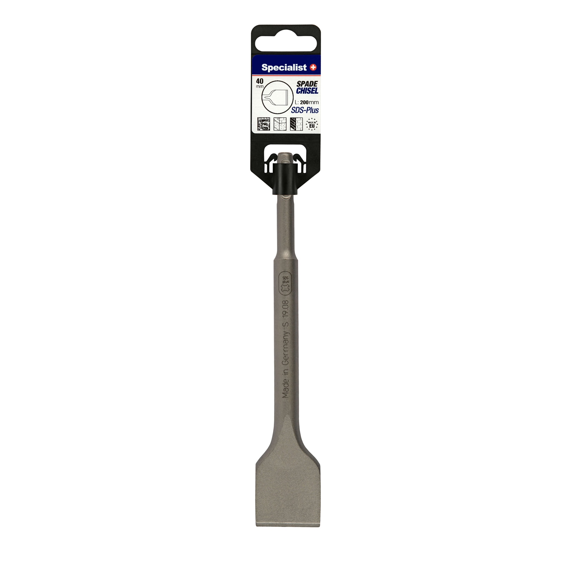 SPECIALIST+ SDS+ plakanais kalts PREMIUM, 40