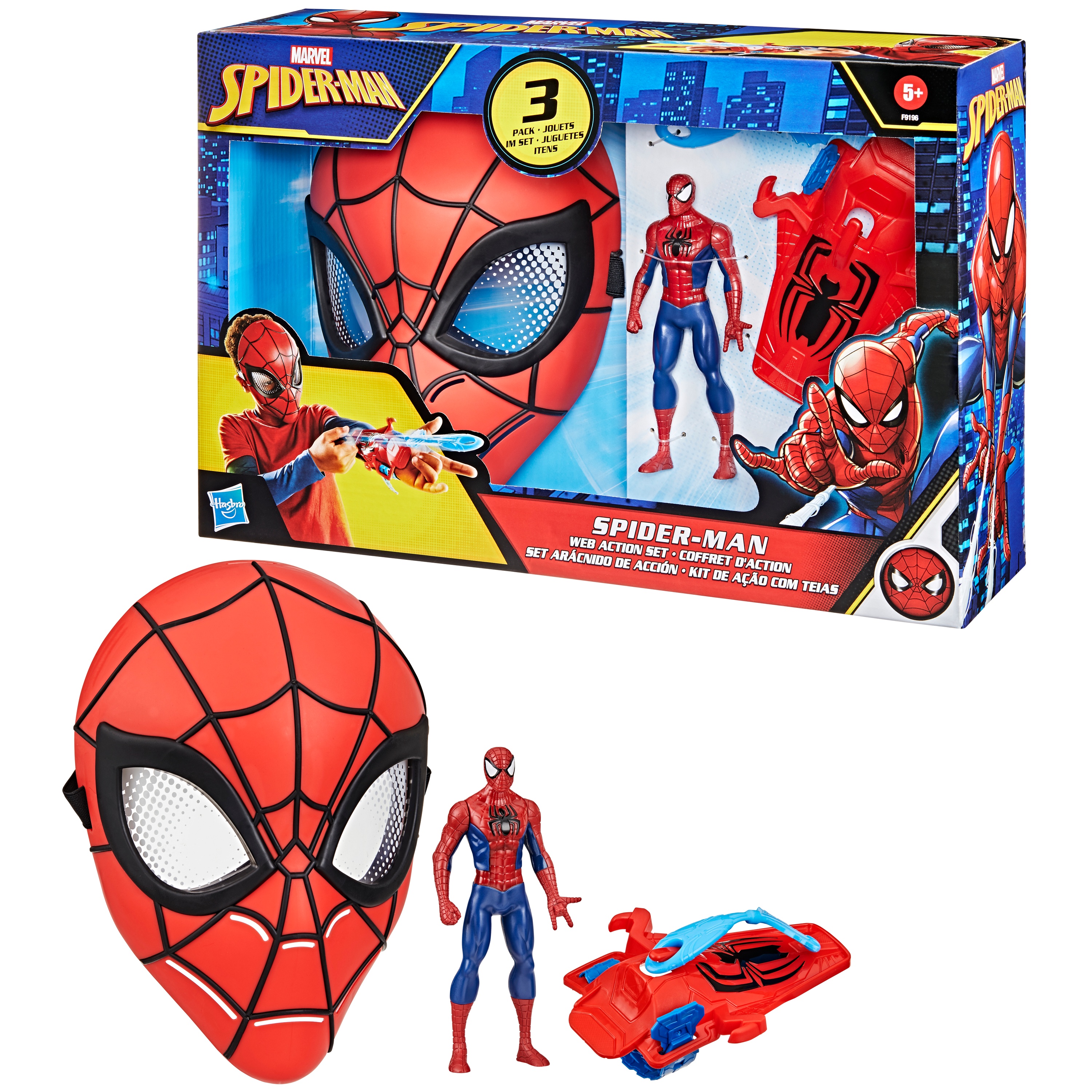 SPIDERMAN SPIDER-MAN Rotaļu komplekts Tīklu piedzīvojumu