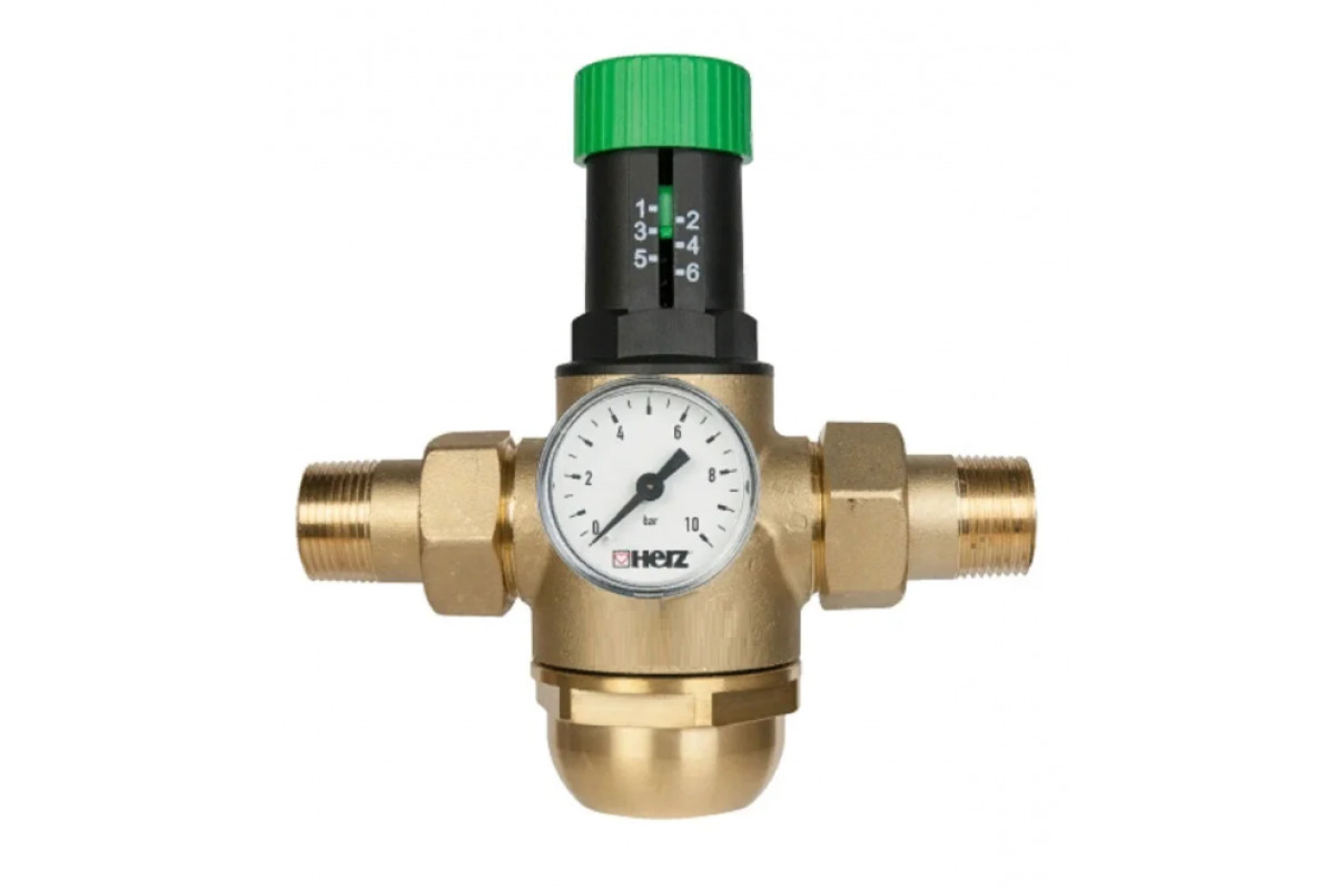 HERZ Spiediena reduktors ar filtru 3/4``
