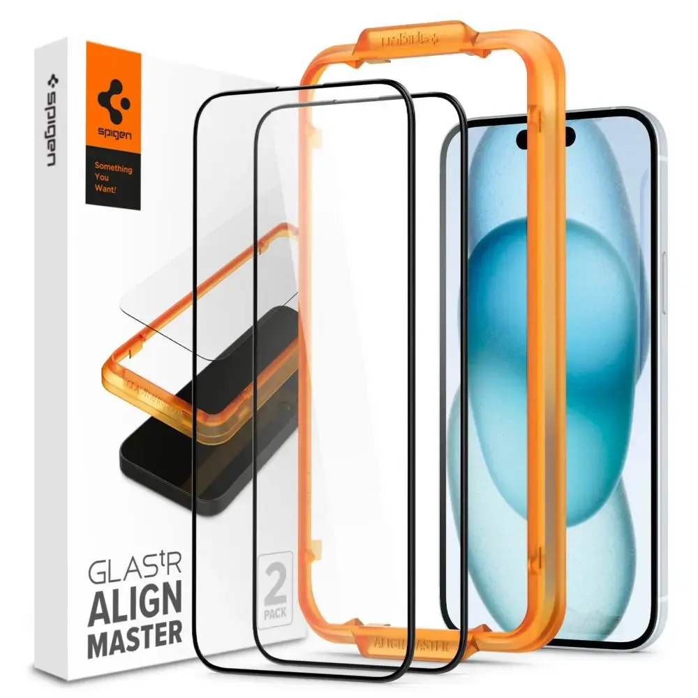 Spigen ALM ekrāna aizsargstikls iPhone 15