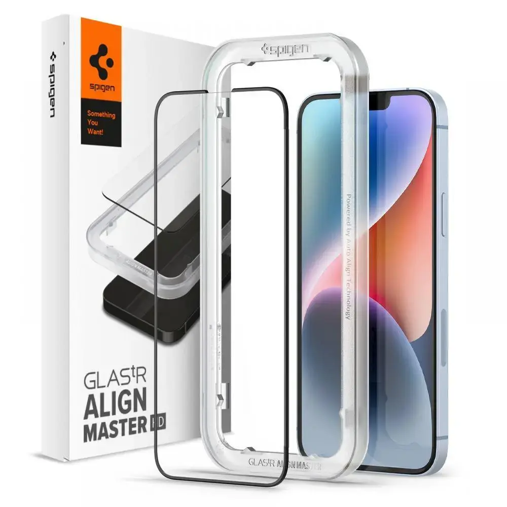 Spigen ALM GLASS FC aizsargstikls telefonam