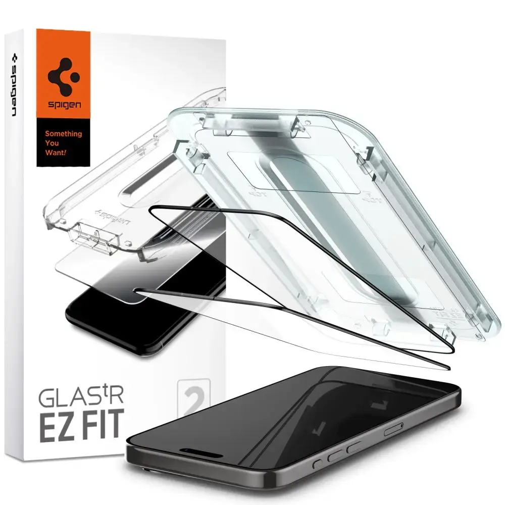 SPIGEN EZ FIT ekrāna aizsargstikls iPhone