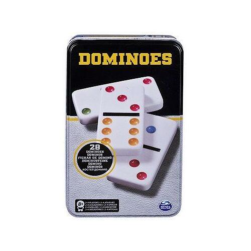 SPINMASTER GAMES Spēle Dominoes, in tin