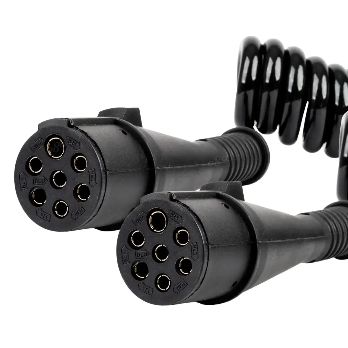 Spirālveida kabelis TIR 2× 7 PIN