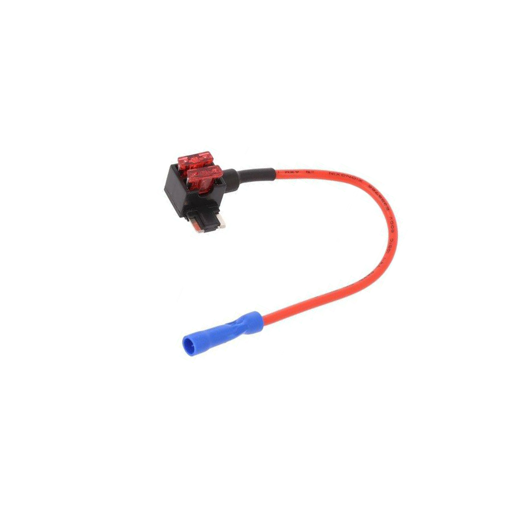 4CARMEDIA Splitter; 1mm2; 10A; red; Fuse: