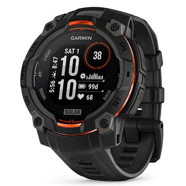 GARMIN Instinct 3 45mm Solar Black