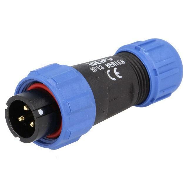 OEM Spraudnis SP13; PIN:3; 13A; IP68