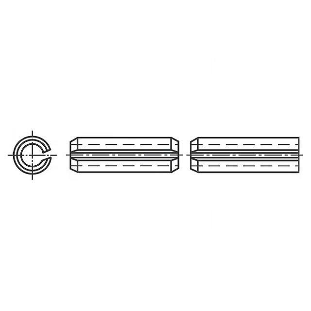 BOSSARD Springy stud; stainless steel; BN