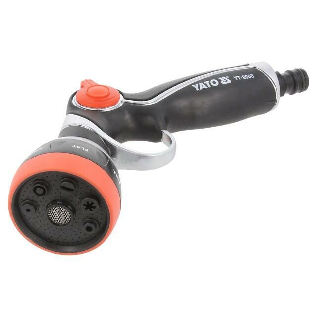 YATO Sprinkler; ABS,aluminium; pistol,adjustable