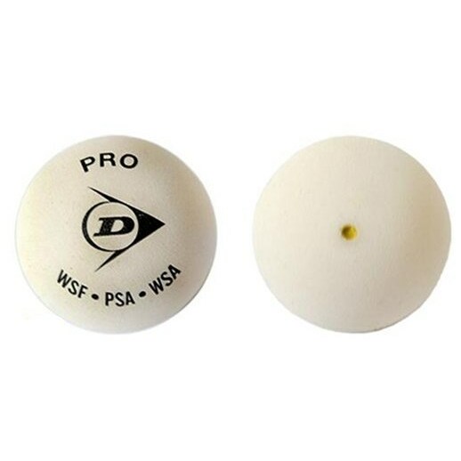 Squash ball Dunlop PRO WHITE WSF/PSA