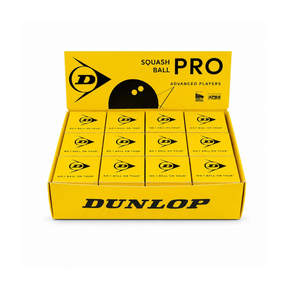 Squash ball Dunlop PRO WSF/PSA 12x1