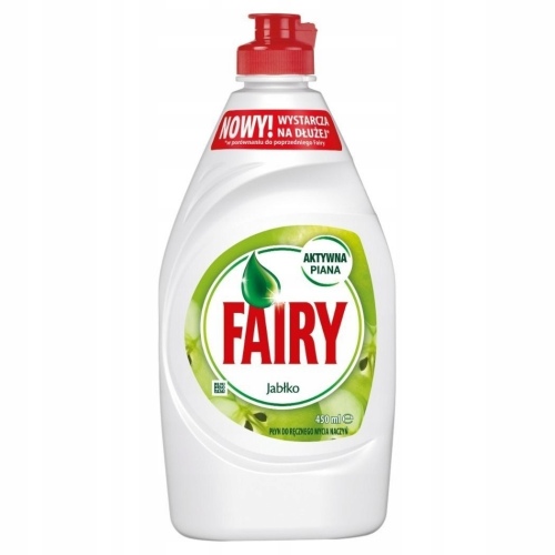 Trauku mazgāšanas līdzeklis Fairy Apple 450ml