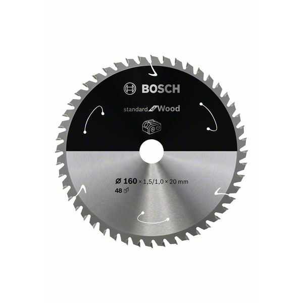 Bosch Powertools Standard for Wood 160x20/15