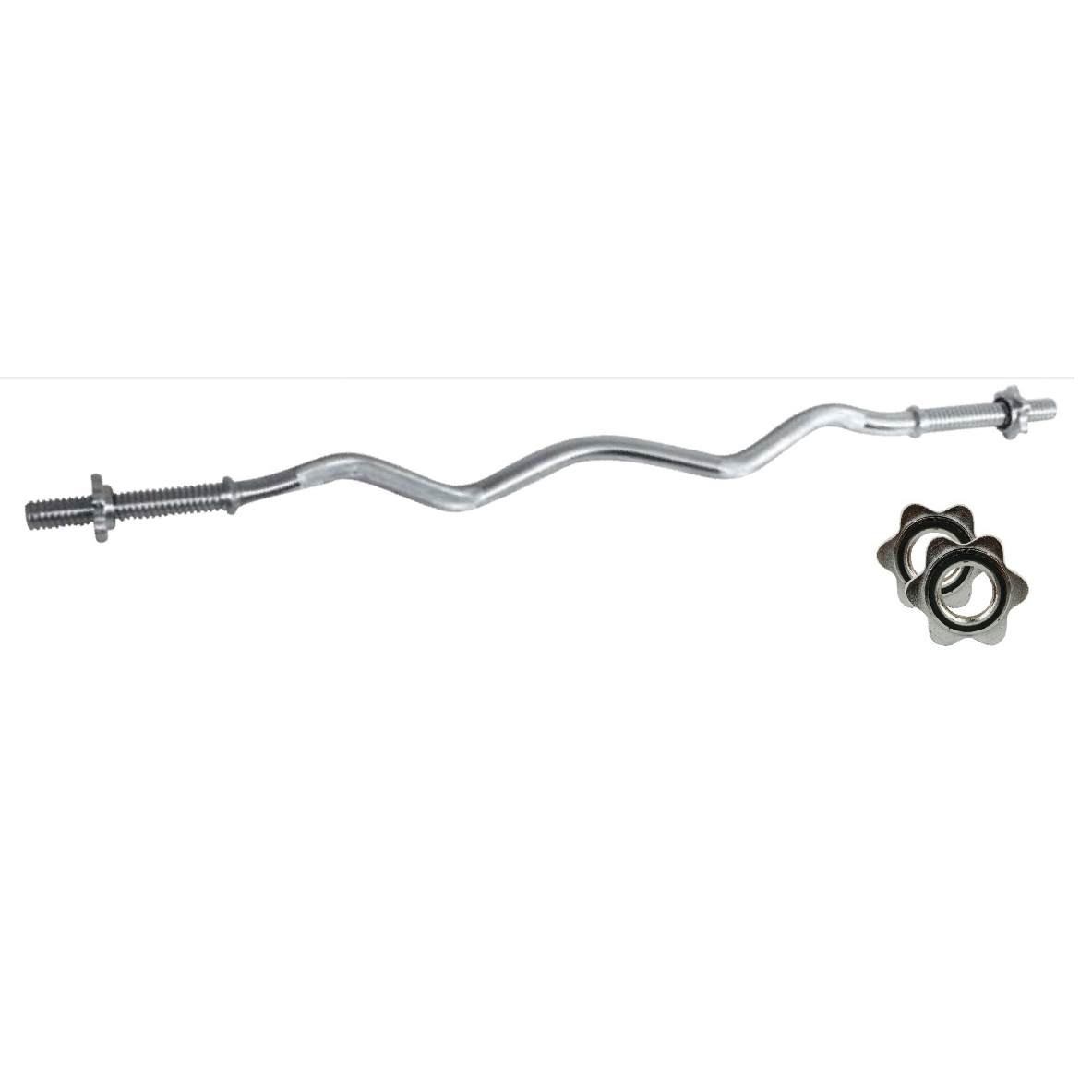 Curl barbell TOORX BCV-120 120cm D25mm