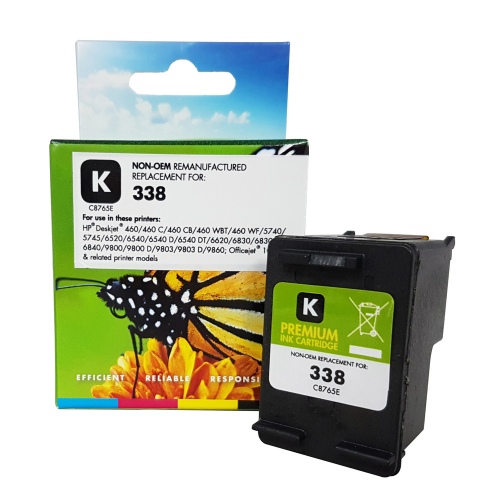 Static Control Ink Cartridge Black, Compatible