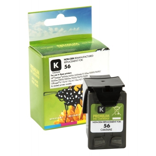 Static Control Ink Cartridge Black, Compatible