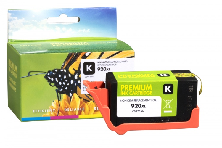 Static Control Ink Cartridge Black, Compatible
