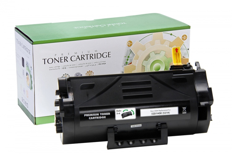 Static Control Toner Cartridge Black, Compatible