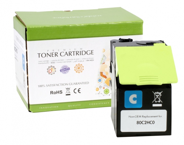 Static Control Toner Cartridge Cyan, Compatible