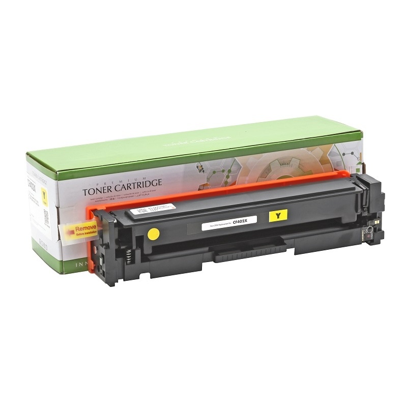 Static Control Toner Cartridge Yellow, Compatible