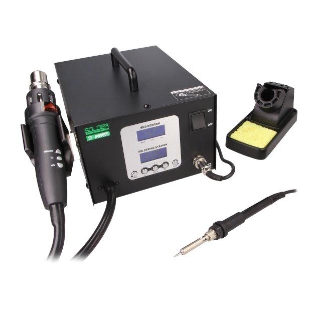 SOLDER PEAK Station: hot air; digital