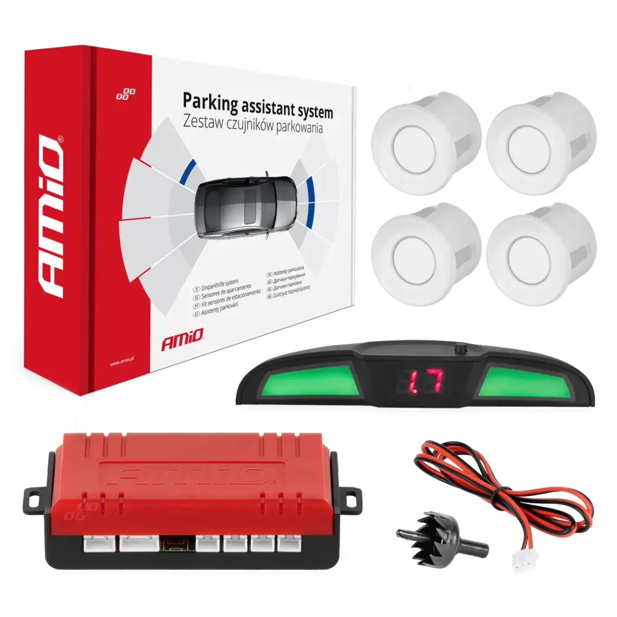 AMIO Stāvvietas palīgsistēma LED COB, 4