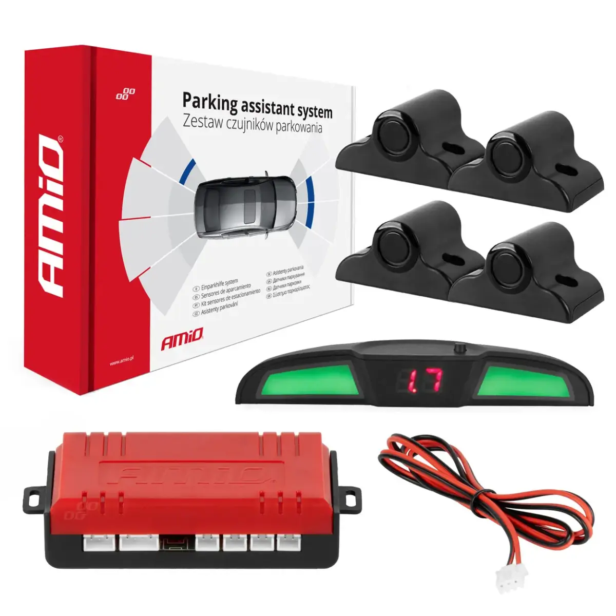AMIO Stāvvietas palīgsistēma LED COB, 4