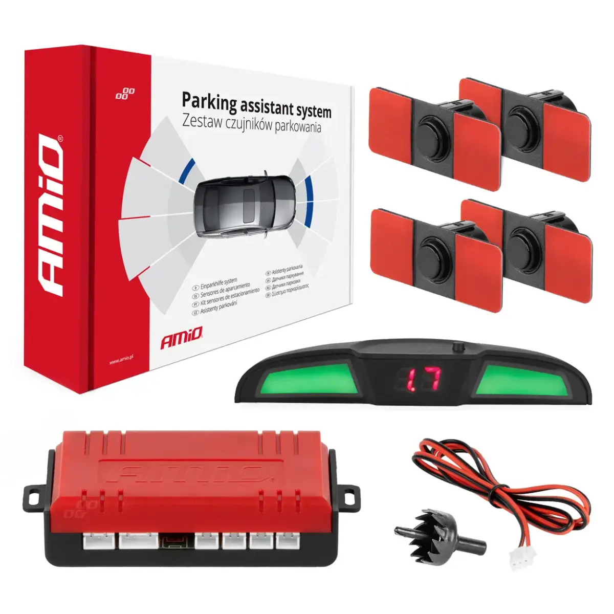 AMIO Stāvvietas palīgsistēma LED COB, 4