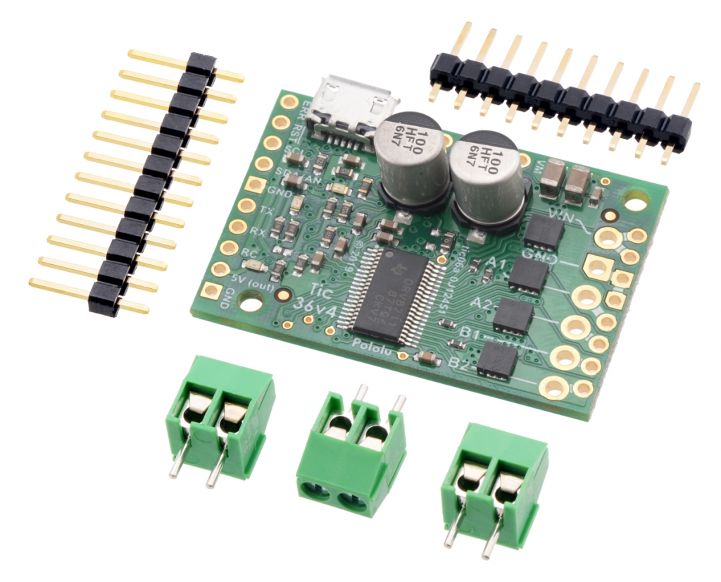 Stepper motor controller; DRV8711; analog,I2C
