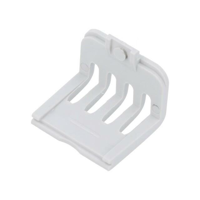 KRADEX Stopper; ABS; light grey; vented