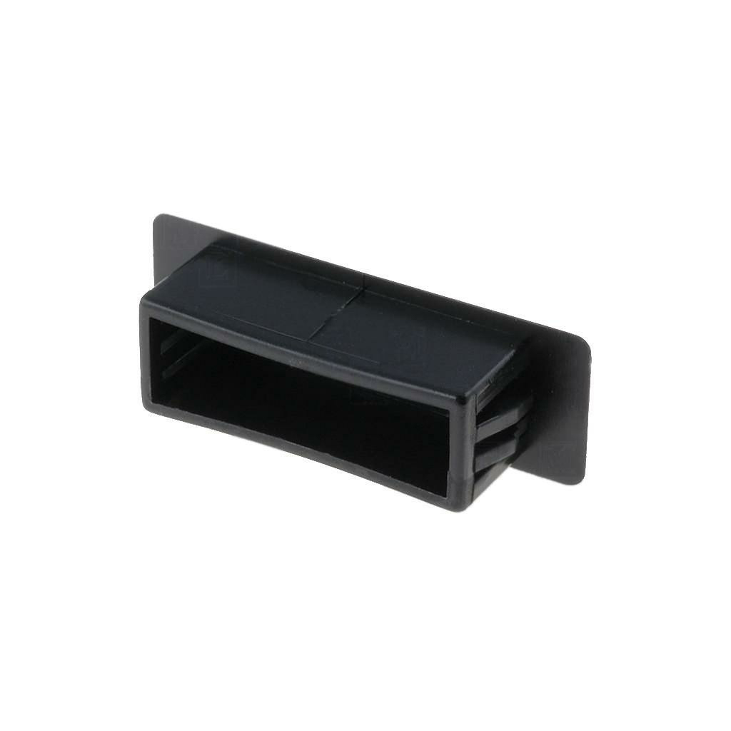 ESSENTRA Stopper; black; -40÷85°C; polyamide; UL94V-2