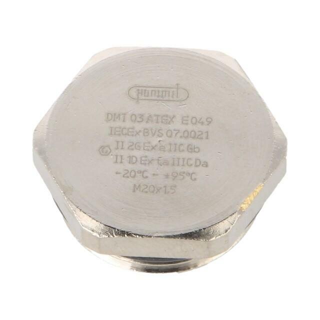 Stopper; M20; 1.5; IP68; brass