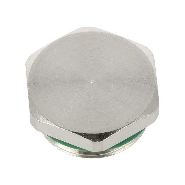 Stopper; M20; 1.5; IP68; brass