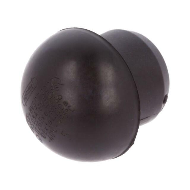 Stopper; M20,PG16; elastomer; black; -40÷95°C
