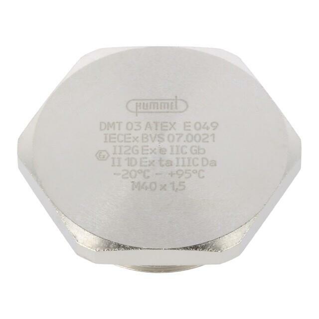 Stopper; M40; 1.5; IP68; brass