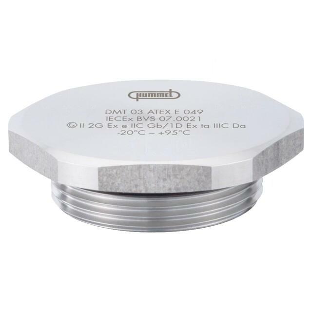 Stopper; M63; 1.5; IP68; stainless
