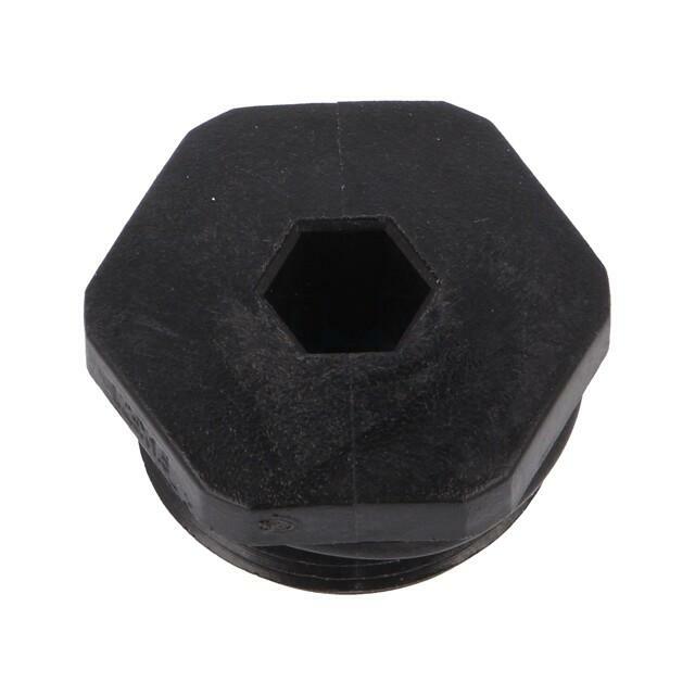 Stopper; PG11; IP68; polyamide; black; V-NE-SD