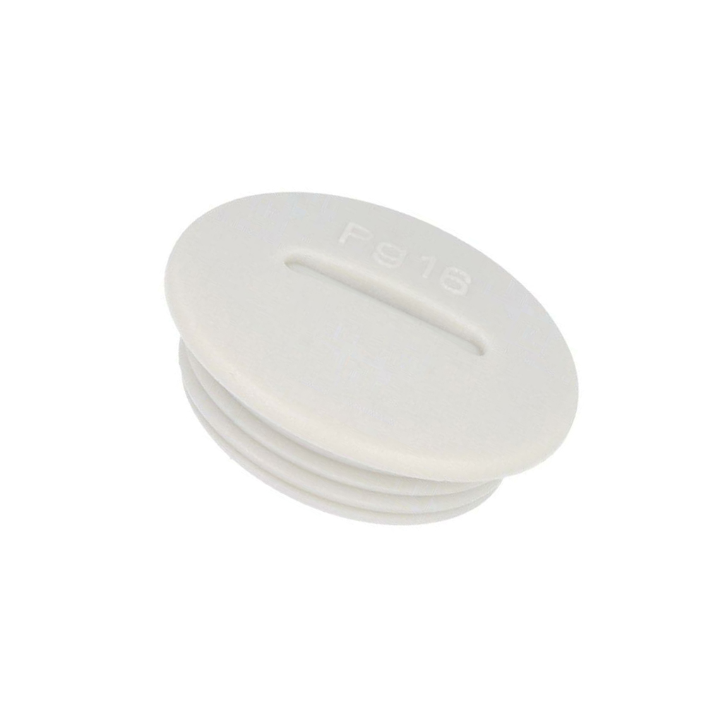 Stopper; PG16; IP54; polyamide; grey; V-N-FS