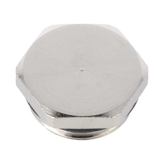 Stopper; PG48; IP68; brass; Plating: nickel