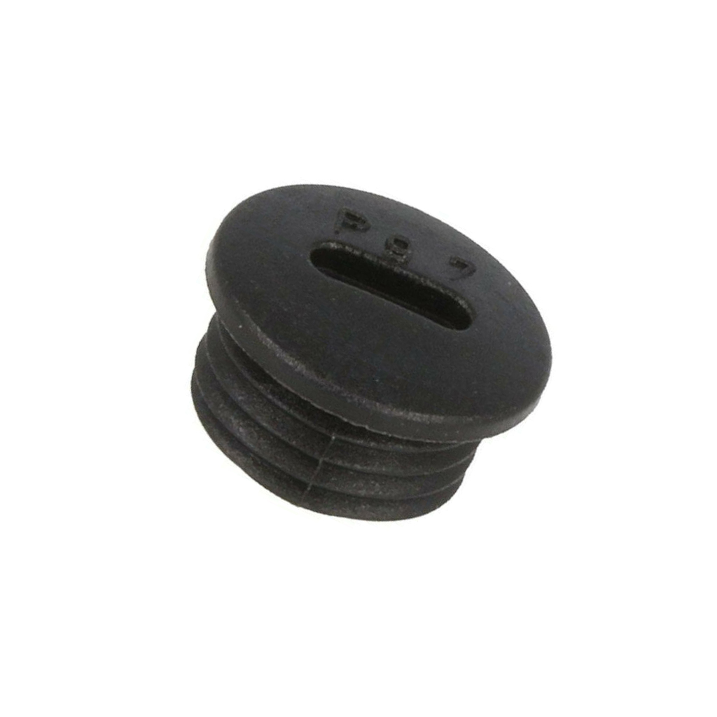 Stopper; PG7; IP54; polyamide; black; V-N-FS