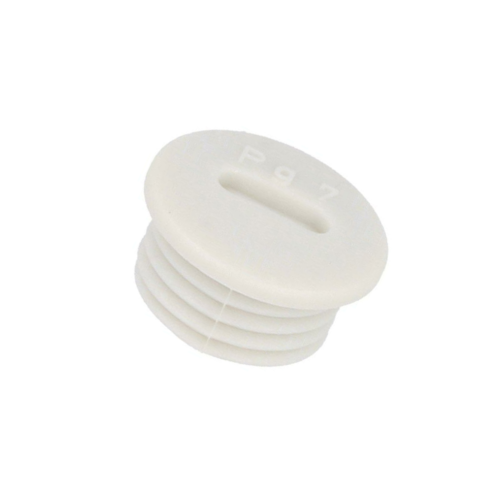 Stopper; PG7; IP54; polyamide; grey; V-N-FS