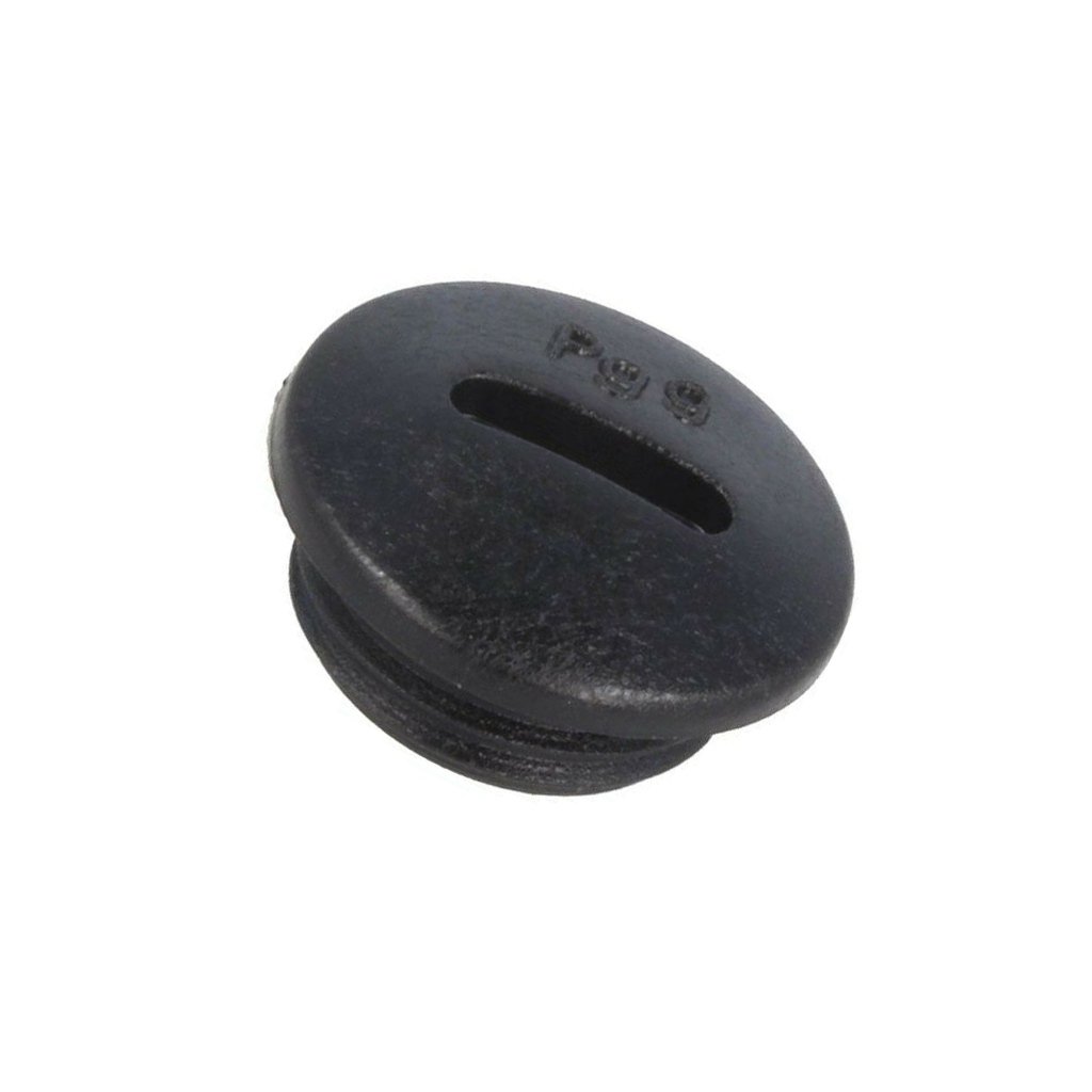 Stopper; PG9; IP54; polyamide; black; V-N-FS