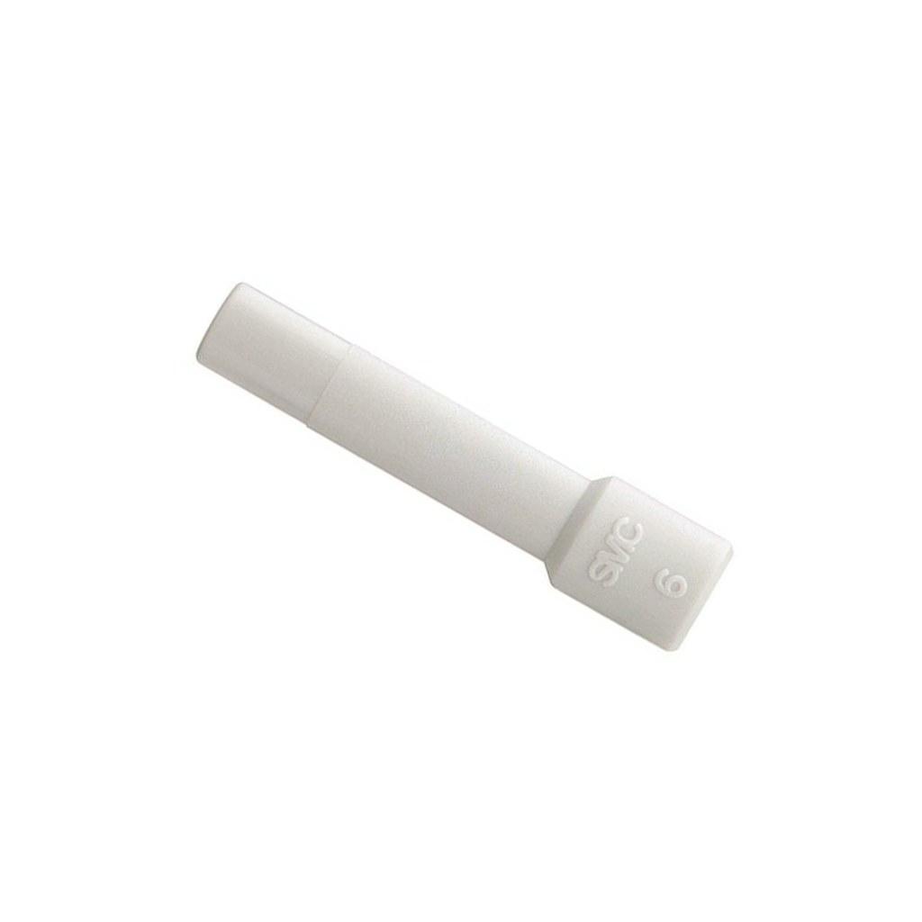 SMC Stopper; polypropylene; L: 32mm; white