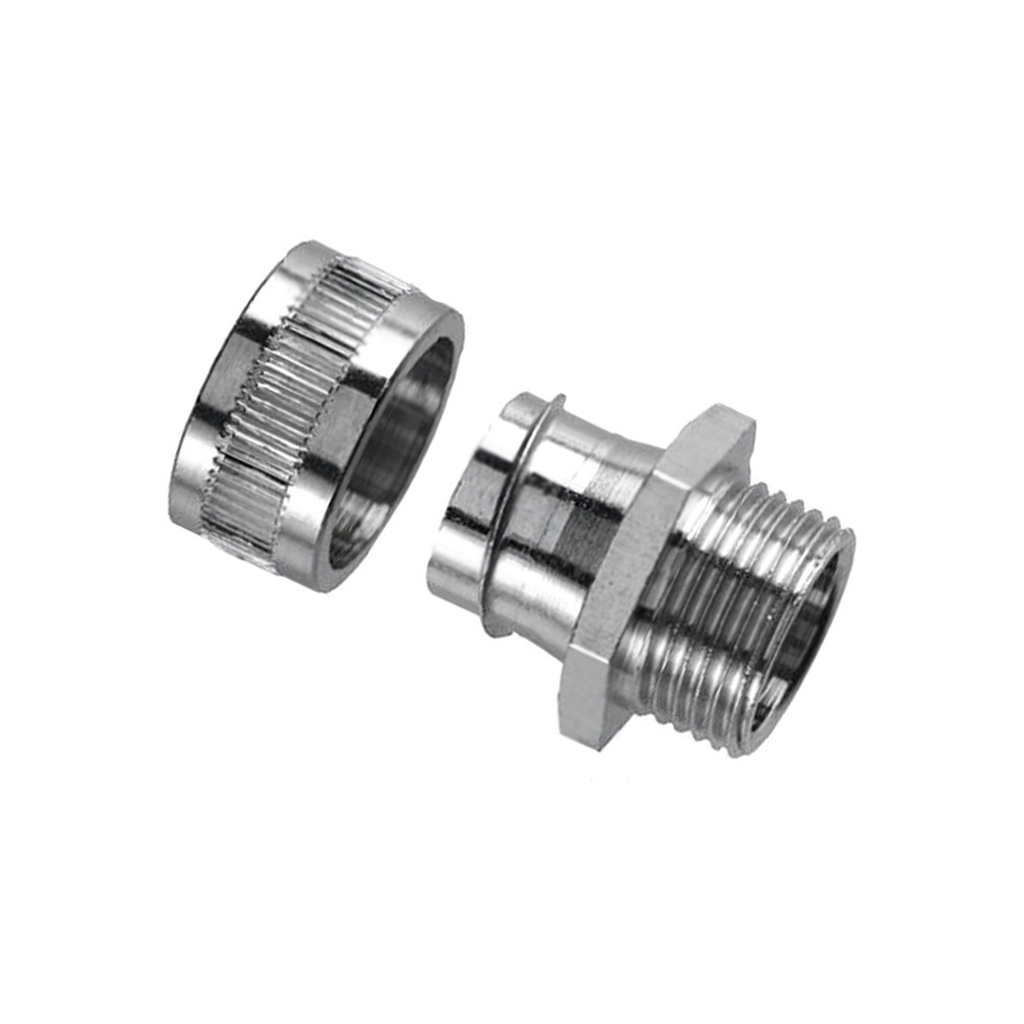 HELLERMANNTYTON Straight terminal connector; Thread: metric