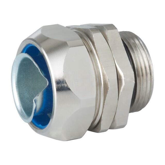 Straight terminal connector; Thread: metric,outside