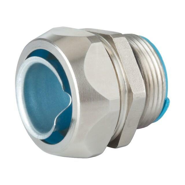 Straight terminal connector; Thread: metric,outside