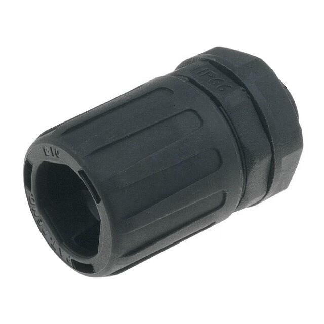 HELLERMANNTYTON Straight terminal connector; Thread: metric