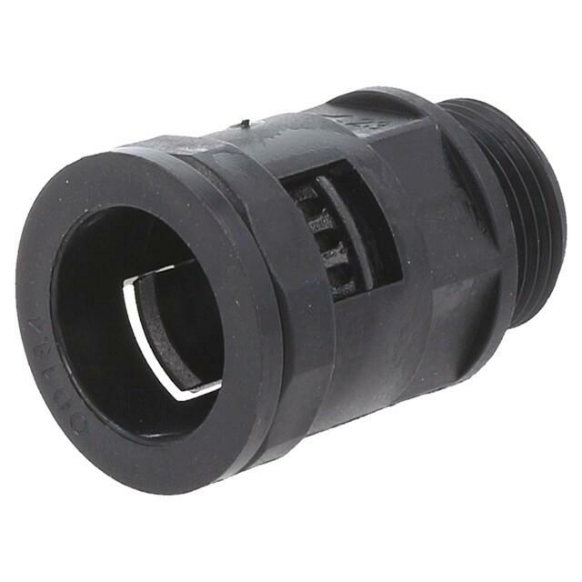 Straight terminal connector; Thread: metric,outside