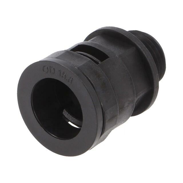 Straight terminal connector; Thread: metric,outside